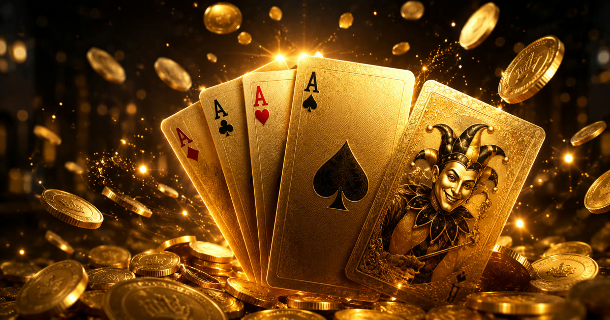 Mega Ace ค่าย JILI เล่นยังไง เกมไพ่ 46,656 ทางชนะ กับฟรีสปินตัวคูณสูงสุด 10 เท่า